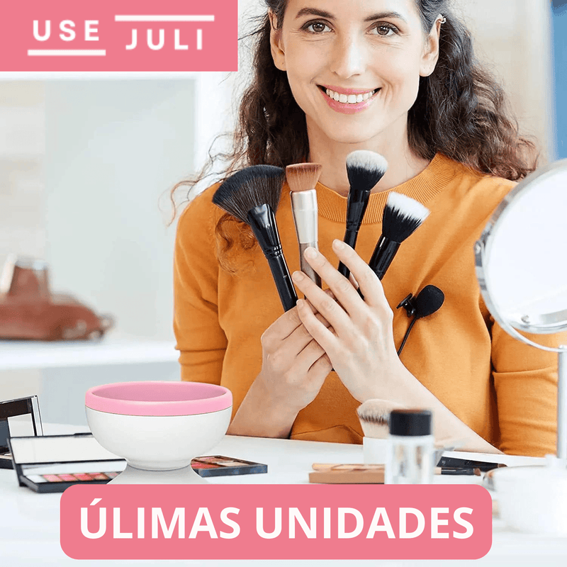 PincelClean UseJuli™️ - Limpador de Pincel (50% OFF + BRINDE) - Use Juli