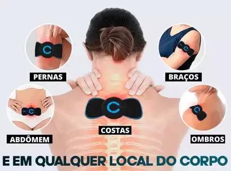 Massageador Elétrico Muscular Ortopédico e Terapêutico MaximRelax® - (Compre 1 Leve 2) - Use Juli