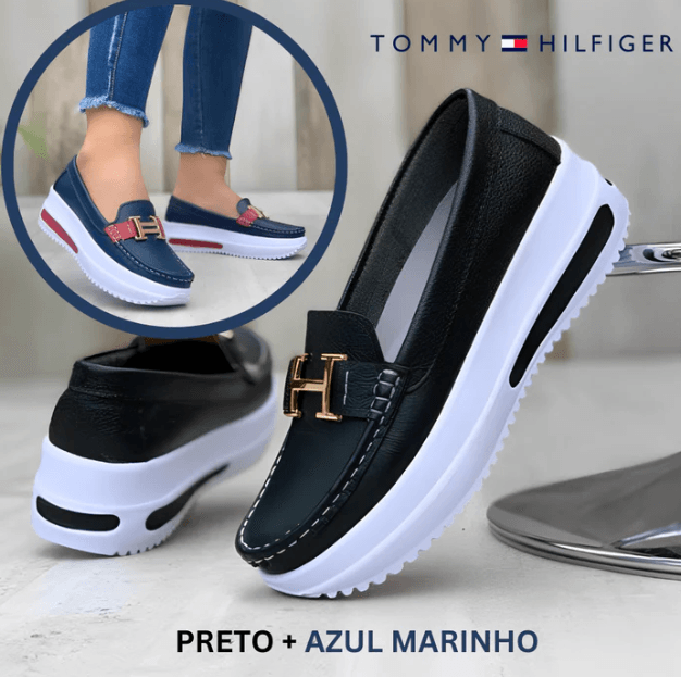 Compre 1 LEVE 2 | Sapato Tommy Ortopédico em Couro Nobre - Use Juli